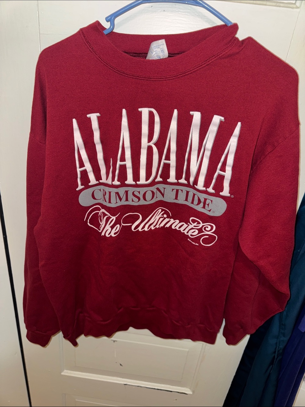 Alabama Crimson Tide Crewneck The Ultimate Sweatshirt - Crimson Tee Jays L